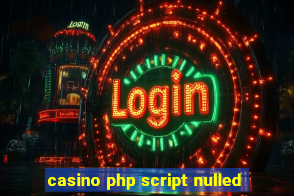 casino php script nulled